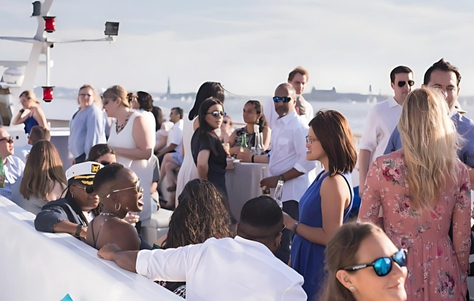 Themed Social Event Setup Aboard Private Yacht Jacksonville FL