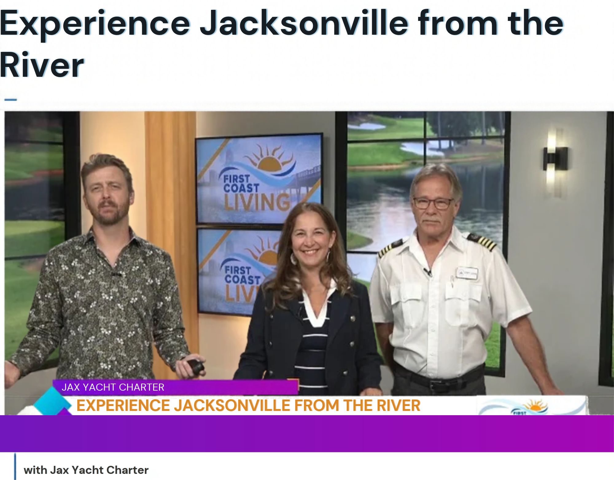 Jax Yacht on First Coast News